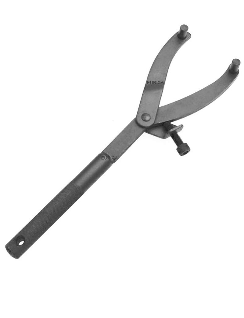 EUICAE Spanner Wrench Set - Adjustable Wrench Holder, Hub, Flywheel, Sprocket, Fan Clutch Removal Tool for Scooter & Motorcycle Accessories (Type A+B) - Image 1